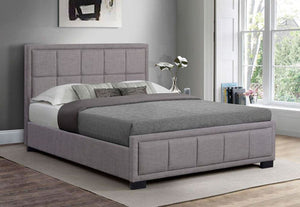 Birlea Hannover Upholstered Fabric Bed 4FT Small Double 4FT6 Double and 5FT King (5597374087334)