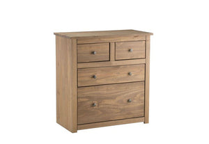 Birlea Santiago Solid Pine 2 Over 2 Chest,4 Drawer, 5 Drawer and 6 Drawer Chets (5600476463270)