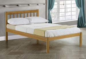 Birlea Santos Antique Pine Wooden Bed Frame 3FT Single, Small Double and Double (5597559095462)