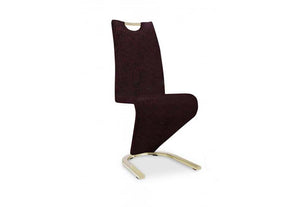 Heartlands Kingsway Black Brown Cream Red & White PU Vintage Dining Chair (7485993943214)