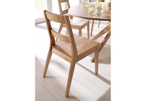 LPD Furniture Malmo White Oak Dining Chair (6074414104750)