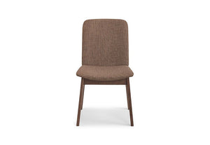 Julian Bowen Kensington Solid Beech Walnut Dining Chair (5635504275622)