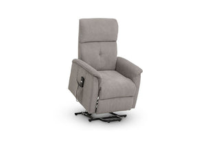 Julian Bowen Ava Taupe Chenille Compact Rise & Recline Chair (5801712484518)