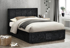 Birlea Hannover Upholstered Fabric Ottoman Bed Small Double, Double and King (5597527539878)
