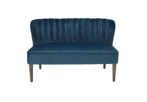 LPD Furniture Bella Blue Grey Pink Blue Grey Pink Fabric 1 Seater 2 Seater Chair (6556885254318)